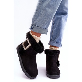 Čizme za snijeg Model VL201P crne crna 1