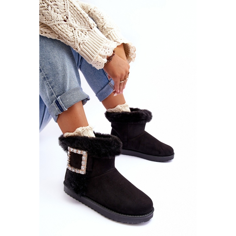 Čizme za snijeg Model VL201P crne crno 2