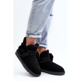 Step in style Čizme za snijeg Model Eraclio W8006 Black - Zakoračite sa stilom crna 1