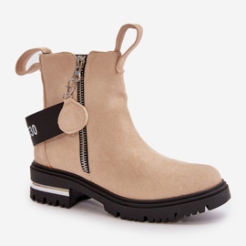 Step in style Čizme Model Calvaro NC1279 Bež - Zakoračite sa stilom 2