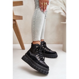 Step in style Čizme Model Jelenia 24BT26-7928 Black - Zakoračite sa stilom crna 1