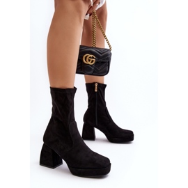 Step in style Čizme Model Adelles HP-340 Black - Zakoračite sa stilom crna 1