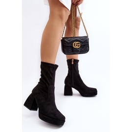 Step in style Čizme Model Adelles HP-340 Black - Zakoračite sa stilom crno 2