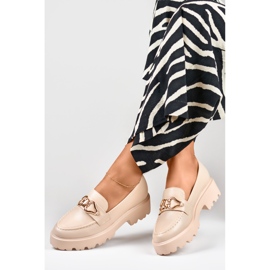 Bež cipele s ukrasom B2733BE 2