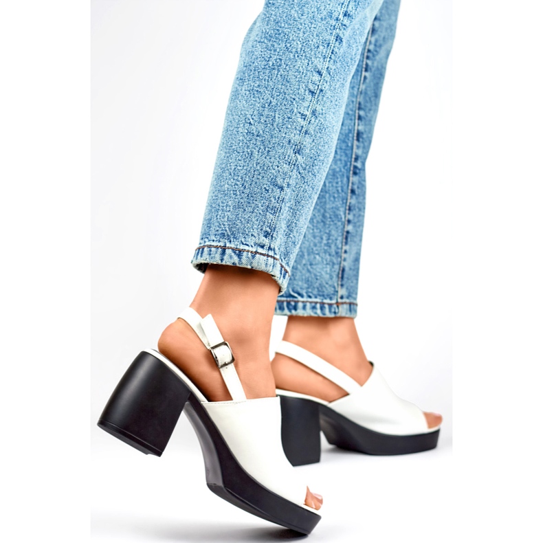 Sandale Model GD-FL1630W Bijele bijela 1