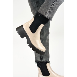 Lakirani Workers DES925M-BE bež 1