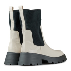 Lakirani Workers DES925M-BE bež 2