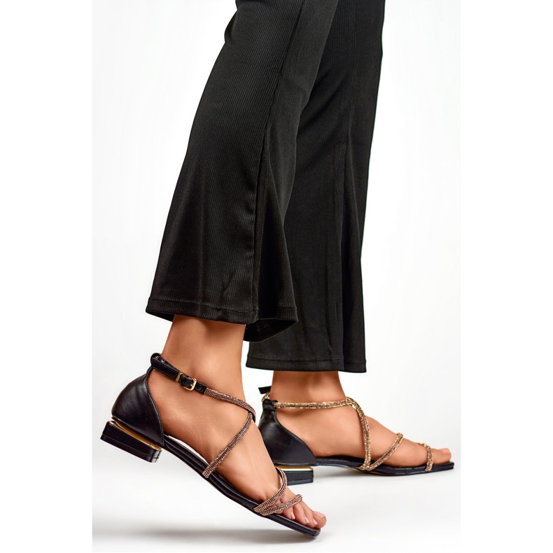 Ženske sandale GD-DO-161B crne crna 1