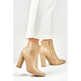 Čizme Model MS2055KH Tamno bež - PRIMO 2