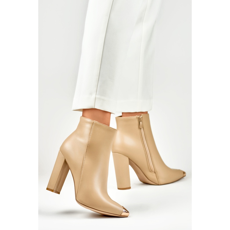 Čizme Model MS2055KH Tamno bež - PRIMO 2