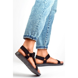 Ženske sportske sandale LEI530B crna 2