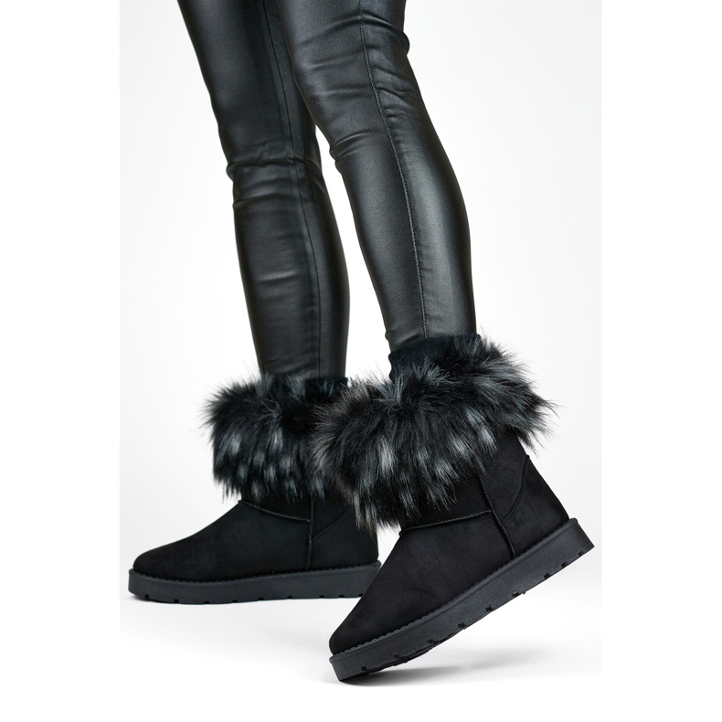 Čizme za snijeg Model 1906-1-B crne - PRIMO crno 1