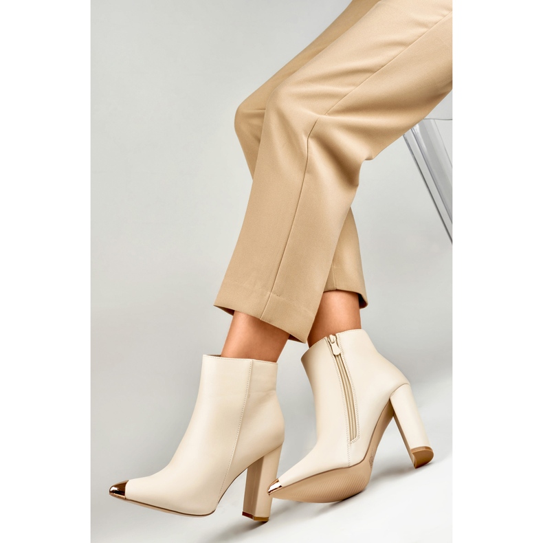 Čizme Model MS2055BE Bež - PRIMO 1