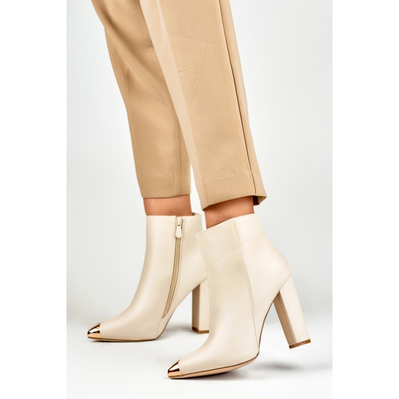 Čizme Model MS2055BE Bež - PRIMO 2