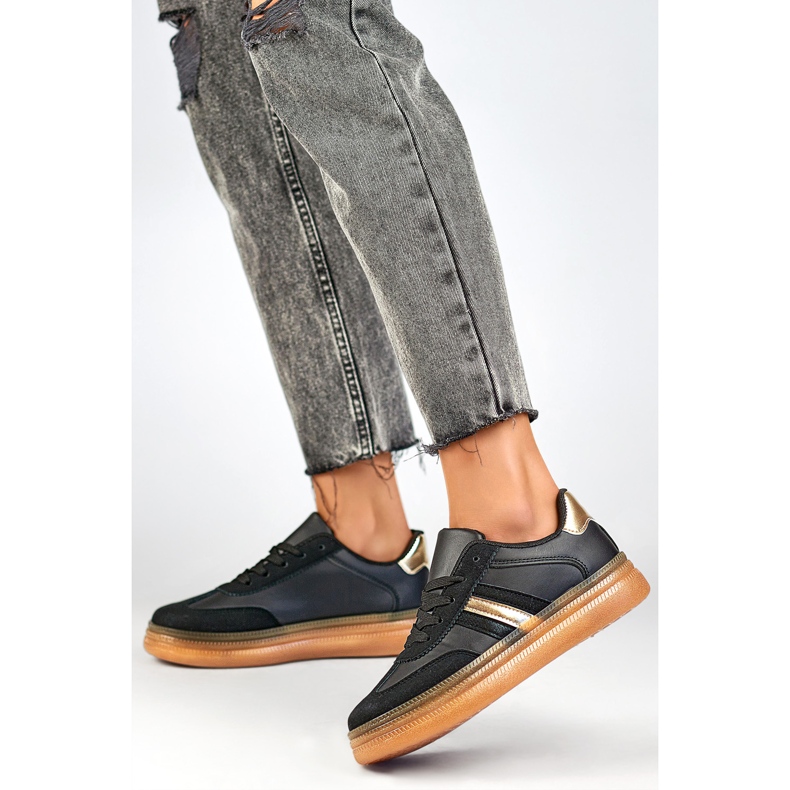 Ženska sportska obuća A185B, crna i bež 1