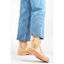 Ženske Wellington čizme S17BE, bež 1