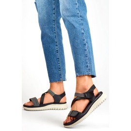 Ženske sandale BM051-3019-1B crne crna 1