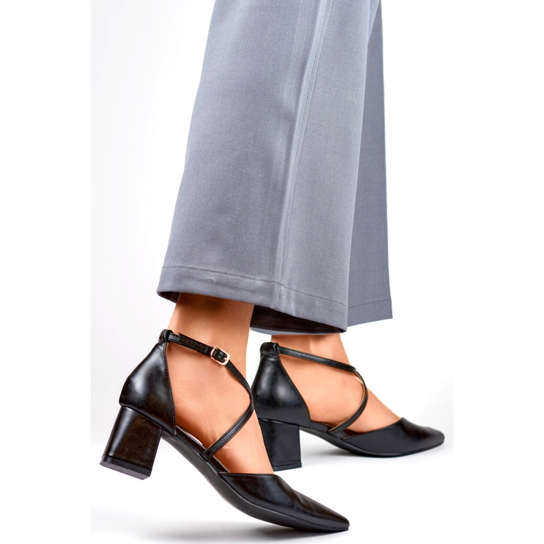 Ženske salonke GD-FL1150B crne crno 1