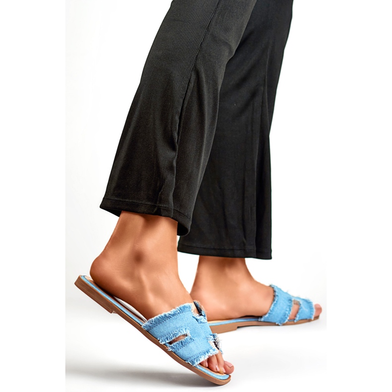 Jeans MTBL04L.DE ženske japanke, plave plava 1