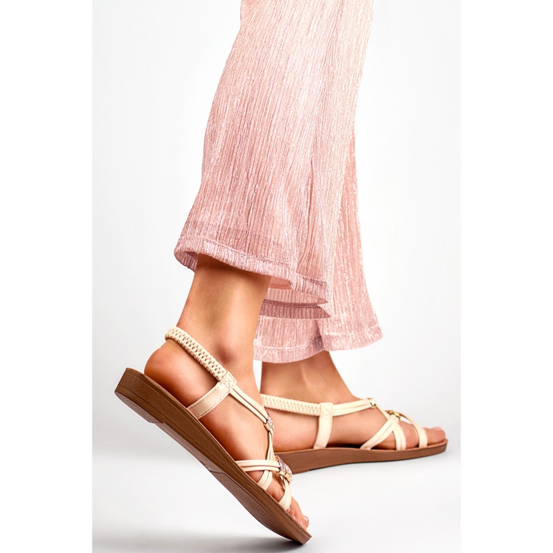 Ženske sandale PS06BE bež 1