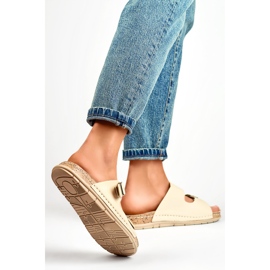 Ženske papuče G3178-7BE bež 1