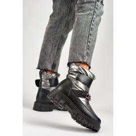 Čizme za snijeg Model JH-5SI Srebrna srebro 2