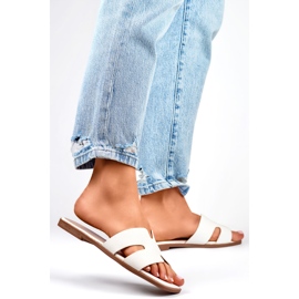 Japanke za sandale Model MTBL06W Bijele bijela 1