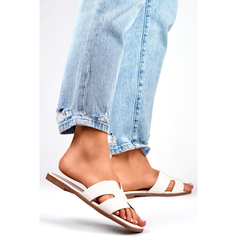 Japanke za sandale Model MTBL06W Bijele bijela 1