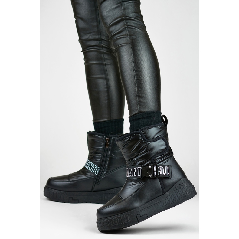 Čizme za snijeg Model 81323-1B crne - PRIMO crno 1