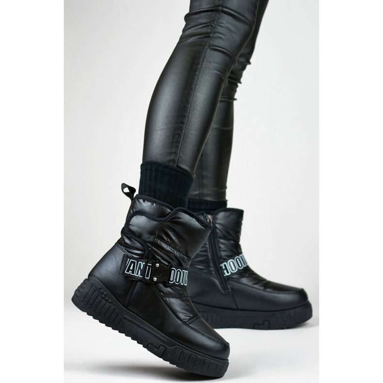 Čizme za snijeg Model 81323-1B crne - PRIMO crno 2