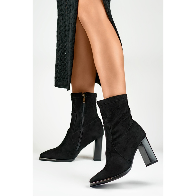 Čizme Model GD-FL2098B Crne - PRIMO crna 2