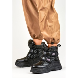 Čizme za snijeg Model 22-PY16062B Crne - PRIMO crna 1