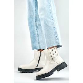 Radnički model Dany 250041BE-PU svijetlo bež - PRIMO 2