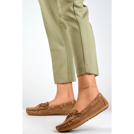 Mokasine Model QQ5KH Smeđe - PRIMO smeđa 1