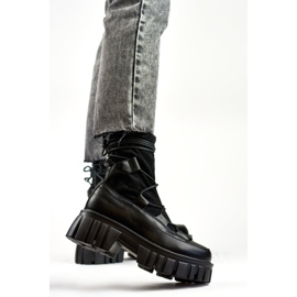 Čizme Model Y2109B Crne - PRIMO crna 2