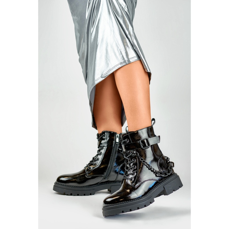 Workers Model 250013B-LA crni lak - PRIMO crno 2