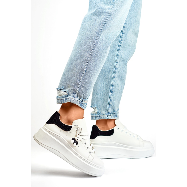 Sportske cipele Model LL23171W/B bijela/crna - PRIMO 2