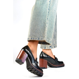 Ženske salonke 24-2-12278B crno 1