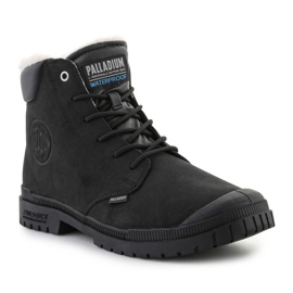 Vodootporne kožne cipele Palladium sp20 Cuff Wl 79067-008-M crna 1