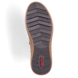 Ženske izolirane gležnjače, plave, Rieker Z6648-14 plava 2