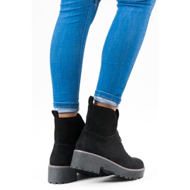 Vices Čizme se kopčaju patentnim zatvaračem crna 2