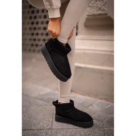 Čizme za snijeg s niskom platformom Big Star OO274A099 crne crna 2