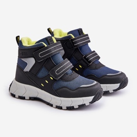 Izolirane dječje čizme za snijeg Big Star OO374130 tamnoplava 1