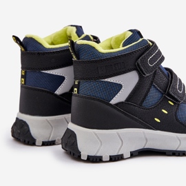 Izolirane dječje čizme za snijeg Big Star OO374130 tamnoplava 2