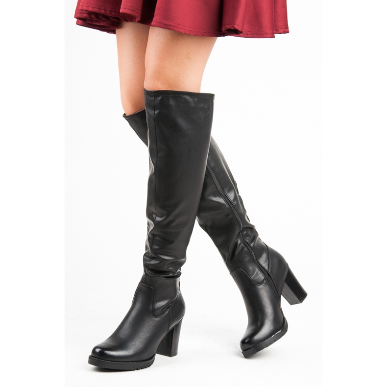 Vinceza Crne čizme na postu crno 1