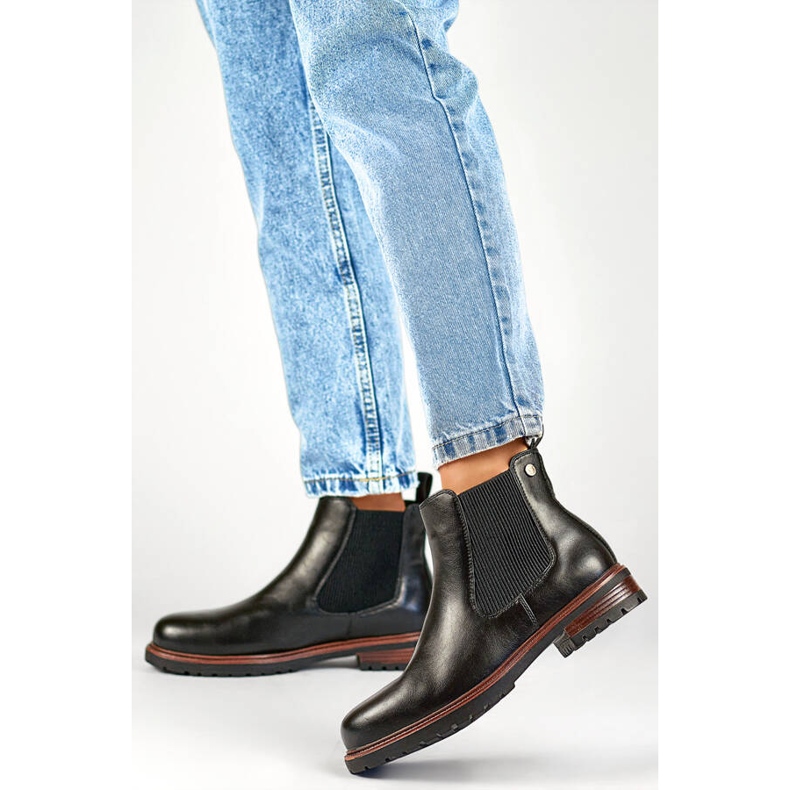 Ženske izolirane Chelsea čizme, crne GD-WL71B crna 2