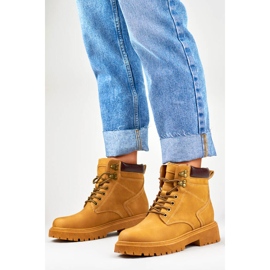 Ženske izolirane čizme camel 9501-PA-C smeđa 1