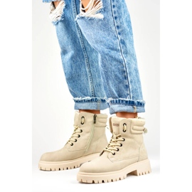 Ženske izolirane čizme, bež GD-TL51BE 2