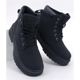 Kellers crne ženske drvene čizme crna 1