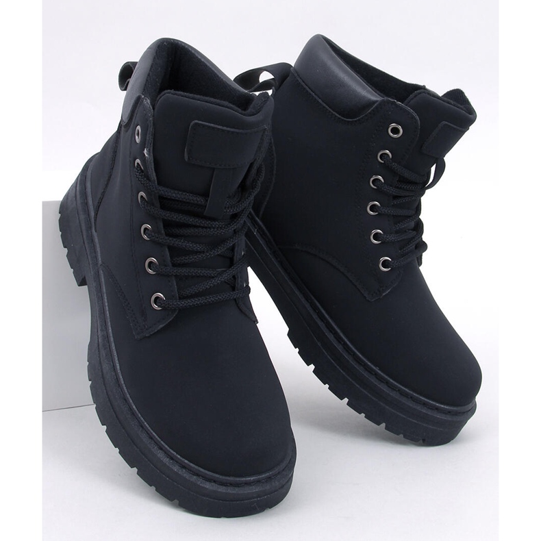 Kellers crne ženske drvene čizme crna 1